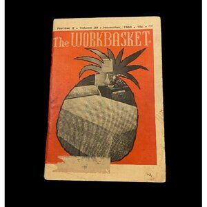 Vintage 1960s Book Needlework The Work basket Craft Gift Patterns Instructions
